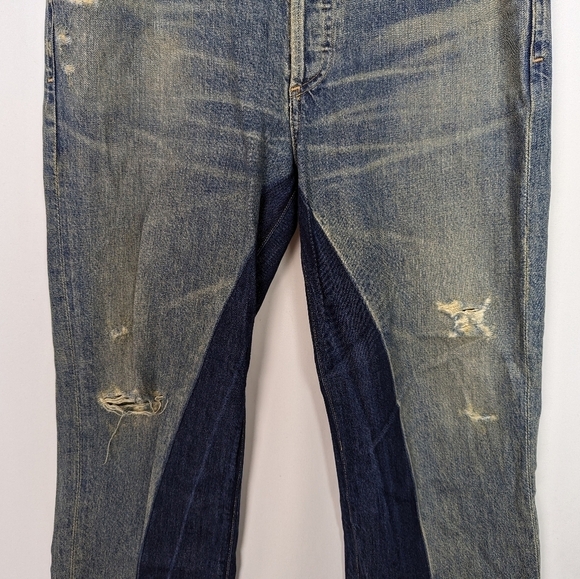 Citizens of Humanity 27 Cora Crop Wide Leg Relaxed Shadow Inseam Livingston Jean - Picture 11 of 16